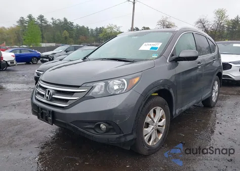 2014 Honda Cr-V Ex-L z USA, uszkodzony, nr VIN 2HKRM4H72EH650026
